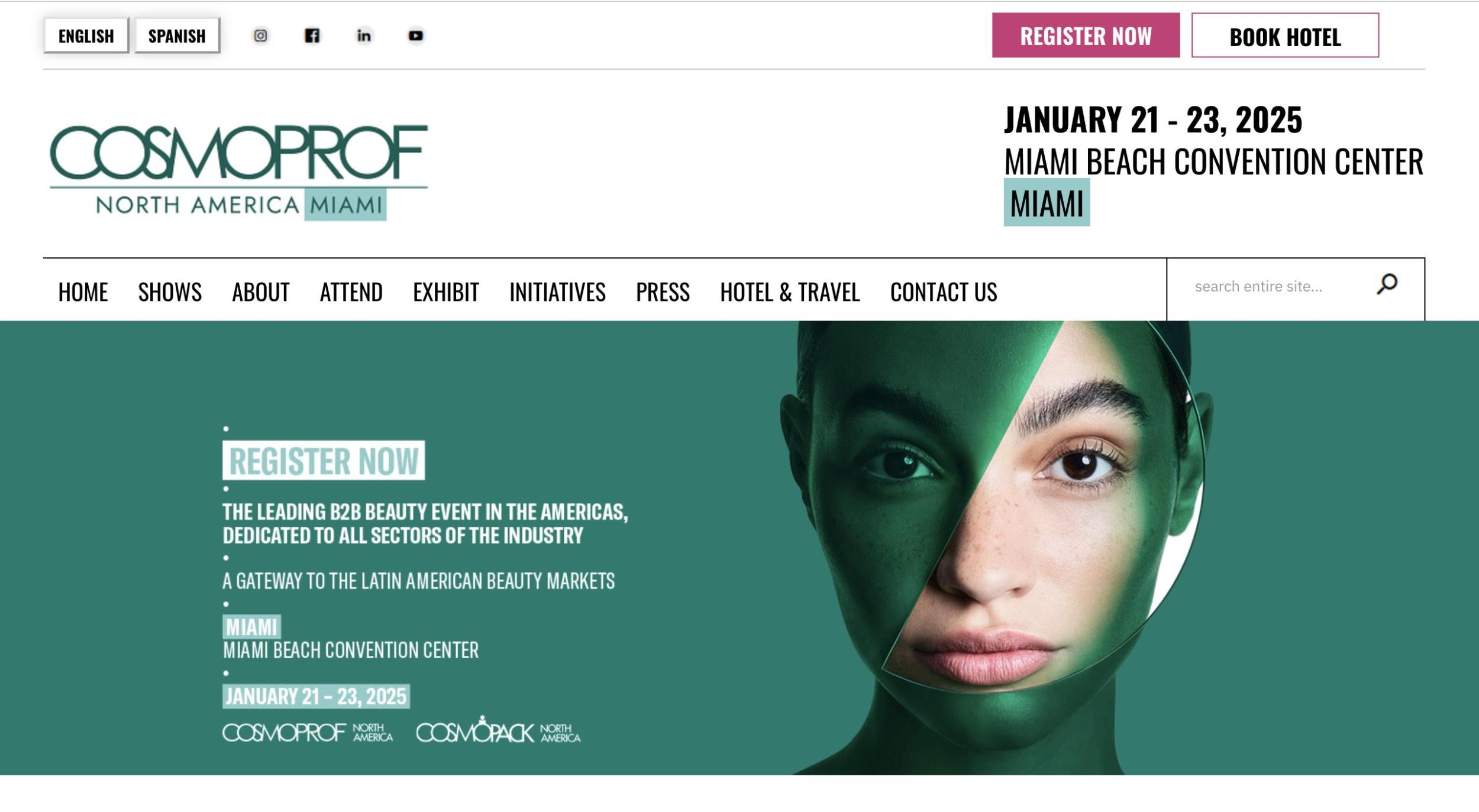 COSMOPROF North America 2025 - Miami